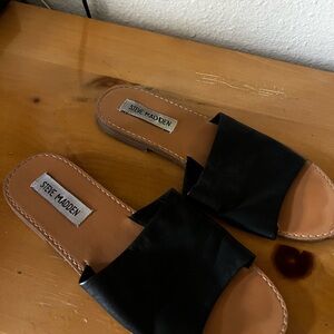 Steve Madden Black Women's Sandals